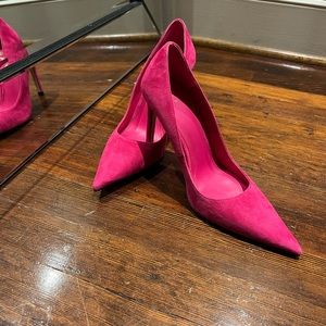 Zara Heels, Hot Pink! Size US 8.5/UK 6.5/Eur 40